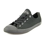 Converse Women's Chuck Taylor Dainty Low Top Sneaker Black Monochrome 8 M US