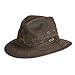 Indy Jones Mens Water Resistant Cotton Hat Brown XLarge