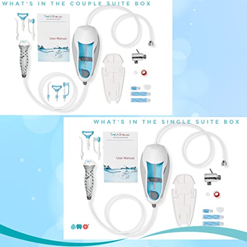 ToothShower ShowerPowered Water Flosser for Teeth Couples Suite
