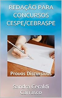 Livro REDAÇÃO PARA CONCURSOS CESPE/CEBRASPE: Provas Discursivas