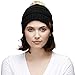 C.C Hatsandscarf Exclusives Unisex Ombre Ribbed Confetti Knit Beanie with POM (HAT-43) - One Size, Black