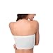 Women's Plus Size Padded Bandeau Strapless Bras Stretch Seamless Tube Top Bra by HOVEOX (X-Large, 2PACK/Lot (Black + white))