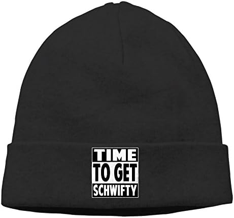OPUY Unisex Rick And Morty Beanie Cap Hat Ski Hat Cap Snowboard Hat Black