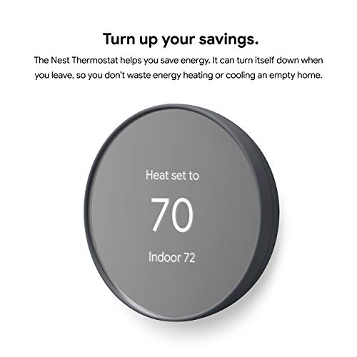 Google Nest Thermostat Smart Thermostat for Home Programmable Wifi