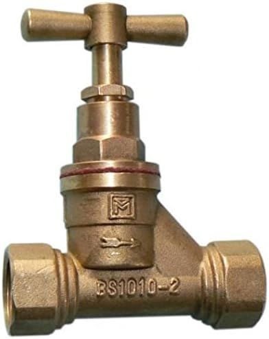 Primaflow 3/4 Inch Brass Female Thread Stopcock Valve - Water Main Stop Tap