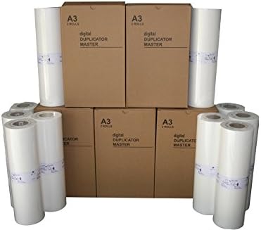 10 Wholesale Widgets Brand A3 Masters, Compatible with Riso S-132 76W for use in Risograph GR3710, GR3750 Duplicators. This Is a Case of 10 Masters.