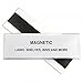 Aigner HOL-DEX Magnetic Shelf/Bin Label Holders, 1 x 4 Inches, 25 per Pack, WR1254