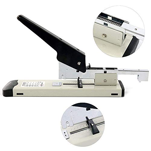 ONDY Heavy Duty Stapler with 1000 Staples, 100 Sheet High Capacity, Office Stapler, Desk Stapler, Big Stapler, Paper Stapler, Commercial Stapler, Large Stapler, Industrial Stapler, Heavy Stapler
