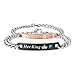 KOKOBUY His Queen Her King Bracelets Matching Set Titanium Stainless Steel Couple Bracelet Valentine Gift