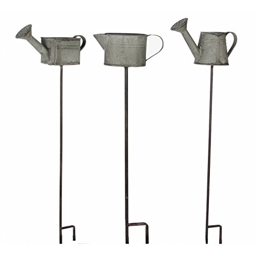 Lot de 3 tutores de jardín picos de vegetales decorativos Motifs ...