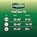 Depend FIT-FLEX Incontinence Underwear for Women, Disposable, Moderate Absorbency, S/M, Blush, 76 Count