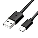 Sandistore USB-C USB 3.1 Type C Data Charge Charging Cable for ZTE Zmax Pro Z981/Oneplus Three / OnePlus 3T/HTC Bolt/HTC Bolt/HTC Bolt and other devices with USB3.1 type C port （Black）