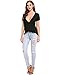 Zeagoo Women's Short Sleeve Deep V Neck T-shirt