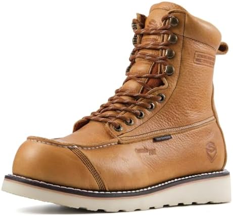 ロックスター Amazon.com | ROCKROOSTER Work Boots for Men, Composite toe Boots