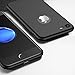 iPhone 7 Case, iPhone 8 Case, Novo Icon Slim Fit Shell Hard Plastic Soft Feeling Full Protective Anti-Scratch&Fingerprint Cover Case for Apple iPhone 8 iPhone 7 Black