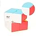 Twister.CK Qiyi Qidi S 2x2 Stickerless Speed Cube Magic Cube Puzzles Brain Teasers Toys