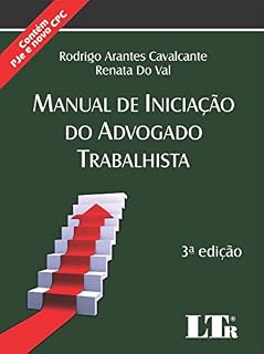 Livro Manual de Iniciação do Advogado Trabalhista