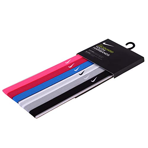 NIKE Girl's Swoosh Sport Headbands 6PK 2.0