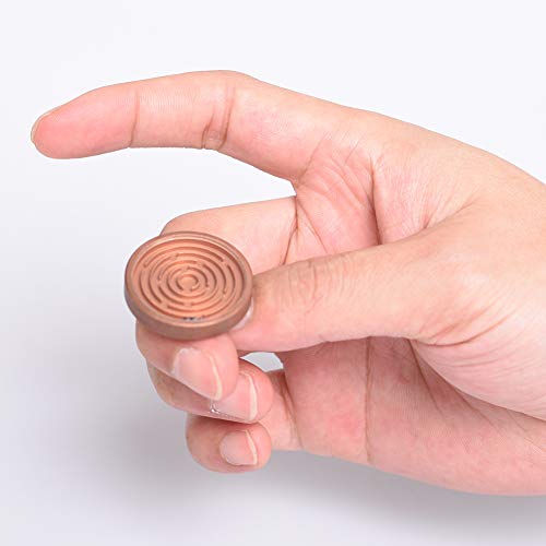 EASYANT Mini Copper Labyrinth Ball Maze Puzzle Game Dexterity Hand Eye Coordination Toys