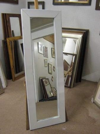 4 Chunky White Distresssed Shabby Chic Style Solid Pine Long Full