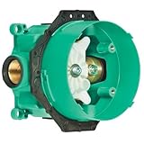 Hansgrohe HG01850181 IBox Universal Plus 3/4-Inch Rough-In Valve with Service Stops