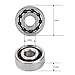 Apsung 6 x17x6mm 606 Hybrid Ceramic Si3N4 Ball Bearings, High Speed Replacement Bearing for Hand Spinner Fidget Toy DIY Packaged With a Gift Case