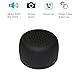 Smallest Mini Wireless Bluetooth Speaker -Photo Selfie Button Answer Phone Calls-30+ Feet Range (Black)