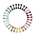 BonnyGirl 30pc Baby Girls Toddlers Hair Bow Clips Satin Ribbon Bow Tie Barrettes