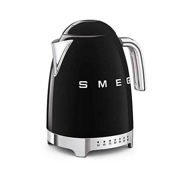 SMEG Jarra eléctrica 1.7L KLF04BLEU Europea 220v | Negro