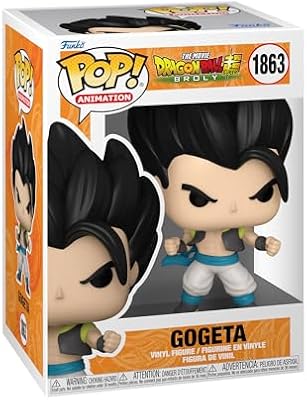 Pop! Animação: Dragon Ball Super: Broly - Gogeta - 1/6 de hipótese de conseguir a variante RARE Chase - Dragon Ball Super Broly - Figura de Vinil Colecionável - Ideia de Presente