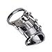 Punk Gray Full Finger Armor Ring W/rhinestone