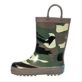 RanyZany Cool Camo Boot Rain Boots for Boys-kids Rain Boots -Satisfaction Guaranteed