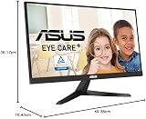 ASUS VY229Q 21.5" FHD IPS 75Hz 1ms MPRT FreeSync Eye Care Monitor DP view 8