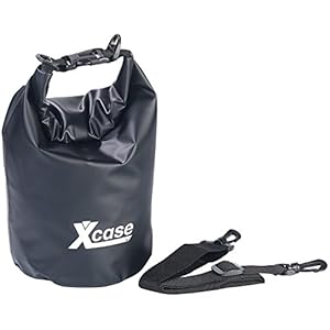 Xcase Overboard Beutel: 3er-Set wasserdichte Packsäcke aus LKW-Plane, 5/10/20 Liter, schwarz (Taschen wasserfest, Waterbag, Unterwasserlicht) 7 Schnorchelmasken 41zAUAKZ03L. SS300 Wasserdicht, staubdicht und schwimmfähig • Extrem robust: kratz- und rissfestes Material • Not-Kopfkissen-Funktion • Verstellbarer Schulterriemen • Auch als Wasserbehälter verwendbar
Extrem strapazierfähige Industrie-Plane (500D Tarpaulin) • Als Eimer nutzbar, z.B. für Outdoor-Duschwasser (nicht für Trinkwasser geeignet) • Verstellbarer Schultergurt
Staub- und wasserdicht sowie schwimmfähig • Auch sehr praktisch als Not-Kopfkissen • Farbe: schwarz