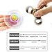 GeMoor 2 Pack Colorful Hand Tri-Spinners Fidget Toy Stress Reducer Steel Bearing for Adult, Kids-Great for Anxiety, Autism, ADHD and Quit Smoking