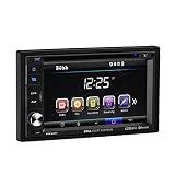 BOSS Audio Systems BV9362BI Car DVD Player - Double Din, Bluetooth Audio and Calling, 6.2 Inch LCD Touchscreen Monitor, MP3 Player, CD, DVD, WMA, USB, SD, Auxiliary Input, AM FM Radio Receiver