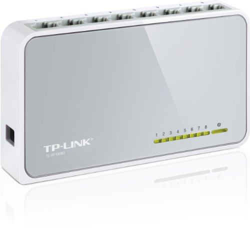 TP-Link 8-Port Fast Ethernet Desktop Switch (TL-SF1008D)
