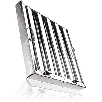 Captive Aire Systems Stainless Steel Restaurant Hood Filter, Multiple Sizes Available (16