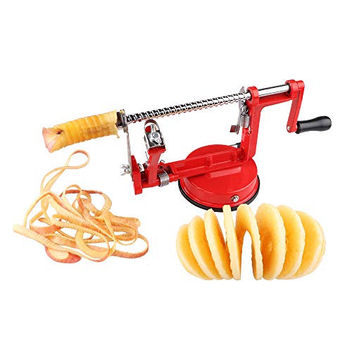 Apple Peeler, Stainless Steel Apple Corer Slicer Peeler, Durable Heavy