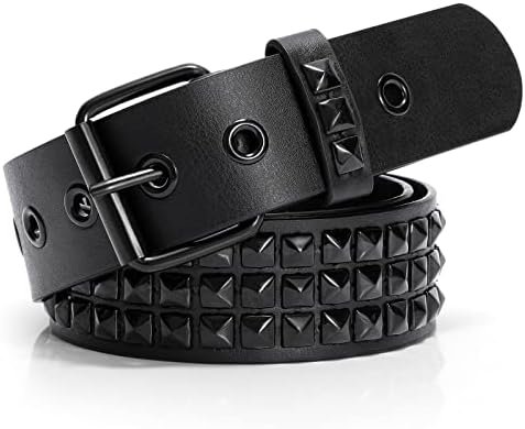 Amazon.com: Studded Belt Punk Belt Y2K Goth Belt for Men or Women