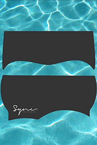 Sync Hair Guard & Ear Guard Headband - Wear Under Swimming Caps White