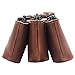 XIDUOBAO Handmade Retro Genuine Leather Pencil Pouch Vintage Soft Genuine Leather Pencil Pen Case Pouch Holder Bag. (02)