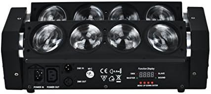 FEIFEIER DMX512 Spider Moving Head Light RGBW Stage Disco Lighting