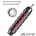 Llife Jump Rope Fitness Skipping Rope Tangle-Free with Ball Bearings Eva Comfort Handle Fast Rope Jumping Adjustable for Adult,Children Outside Exercise,MMA Boxing,Fitness Gym