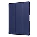 Acer Iconia Tab 10 B3-A40 Case, Pasonomi Ultra Slim Lightweight PU Leather Folio Case Stand Cover for New Acer Iconia Tab 10 B3-A40 Tablet (Dark Blue)
