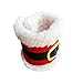 Warmstor 6-Pieces Christmas Santa Claus Belts Napkin Rings Serviette Holders Creative Decor for Restaurant Hotel Wedding Party Holiday Festival Celebration Table Decoration