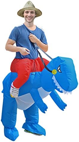 Adult Inflatable Dinosaur Costume Ride one Animal Halloween Cosplay