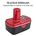 Biswaye 5.0Ah 19.2V Replacement Lithium Battery (Closed)