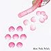 Bande Masking Tape Flowers Stickers bundle of 1 Sakura Petals Stickers (BDA218) and 1 Mini Petals Pink Stickers (BDA179) Bande Tape, with a Message Card, Sakura&Pink Petal