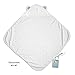Bamboo Hooded Baby Towel with washcloth & Two Bandana Bibs Set | Organic, Antibacterial & Hypoallergenic | Extremely Soft | Highly Absorbent | Newborn and Toddler Size 30